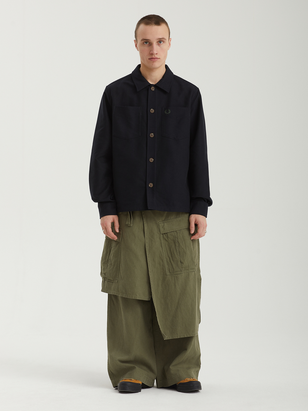 Мужская Рубашка Brushed Twill
