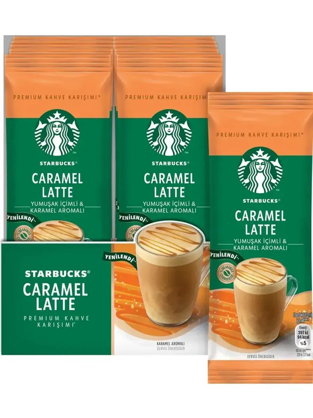 Starbucks Растворимый Caramel Latte