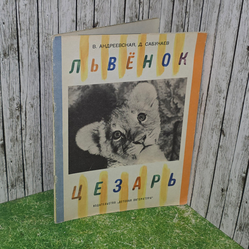 Книга "Львенок Цезарь"