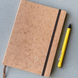 Записная книжка Clairefontaine Age Bag Myessential, A5 в клетку 90 грамм Tobacco (79342C)