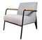 Кресло Fauteuil de Salon, серое