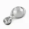 Миска Мetallic Dual, 35х20 см, серебристая