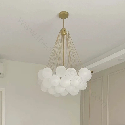 Pendant design lamp Cloud by Apparatus (gold)