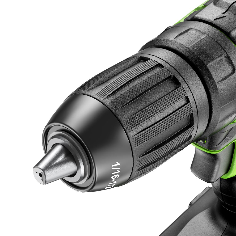 Аккумуляторная ударная дрель шуруповерт Greenworks GD24DD60K2, 3704107UA, 24v, АКБ 2 А·ч и ЗУ в кейсе