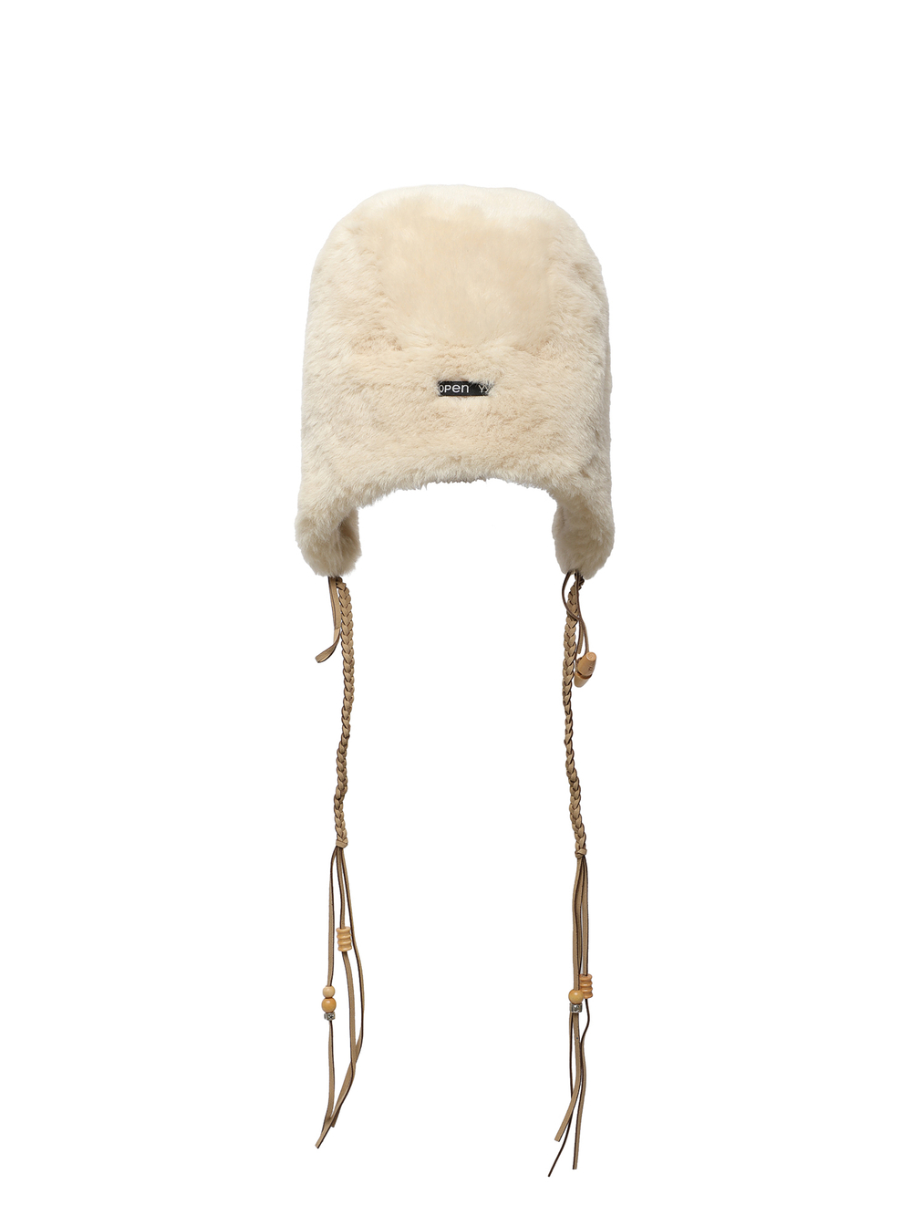 Шапка Braided Shearling Trapper
