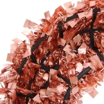 Венок декоративный TINSEL «Изящное сияние» 38 см, Медный