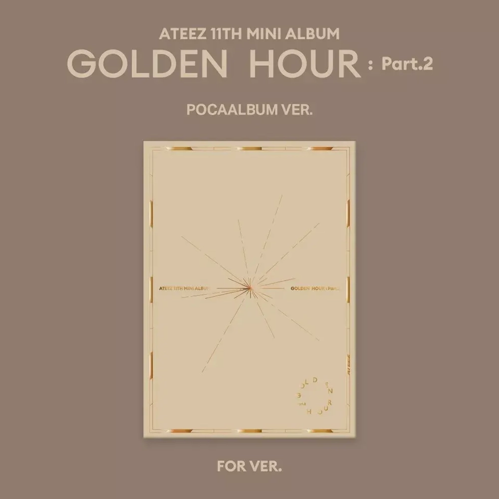 Альбом ATEEZ - Golden Hour : Part.2 [Pocaalbum ver.]
