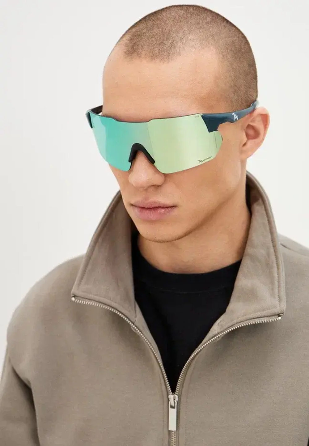 Спортивные очки 720armour Kamikaze Cylinder + / Matte Peacock Blue / Smoke Lake Blue Lens