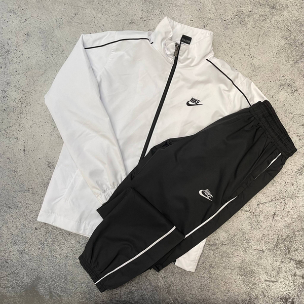 Костюм ветровка/брюки Nike Sportswear white\black