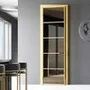 Межкомнатная алюминиевая дверь Loft 6 стекло прозрачное бесцветное