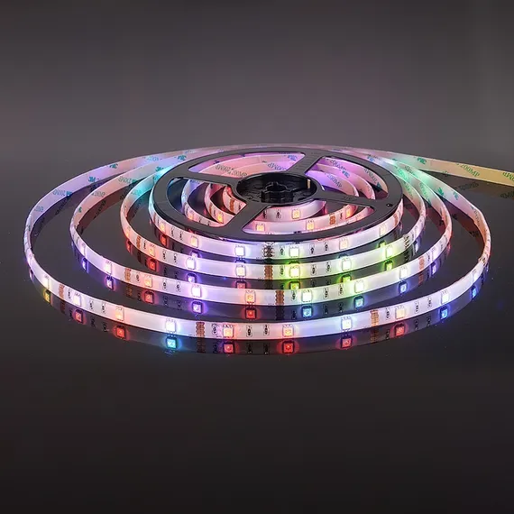 Светодиодная лента 24V 14,4W Лента светодиодная 24V 14,4W 60Led 5050 IP20 RGB, 5м Elektrostandard