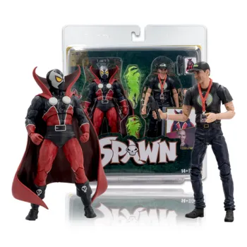 Фигурка McFarlane Toys 30th Anniversary Spawn & Todd McFarlane 2-Pack