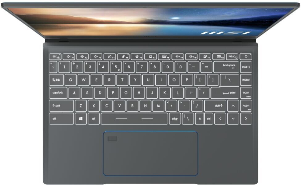 Ноутбук MSI Prestige 14 A11SCX-053RU i7 1185G7/16Gb/1Tb SSD/GTX 1650 4Gb/14" IPS FHD/W10/grey 9S7-14C412-053