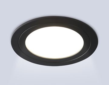 Встраиваемый точечный светильник 1*GX70 TU51823 черный Techno Spot Ambrella