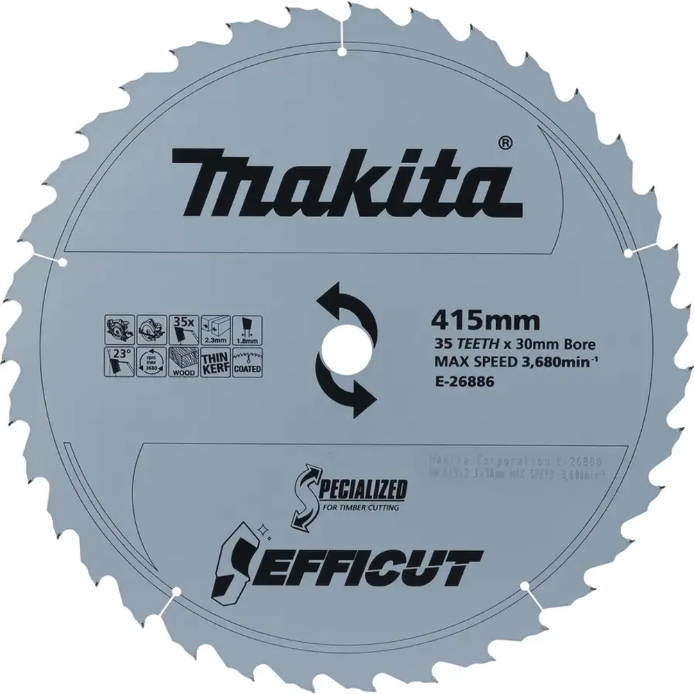 Диск пильный по дереву 415х30 мм 35T Makita E-26886