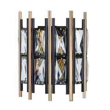 Настенный светильник 2*Е14 A1043AP-2BK чёрный Alruba Arte Lamp