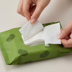 Beplain Mung Bean Lip & Eye Remover Cleansing Pad 30шт