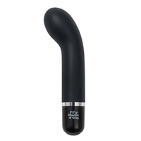 Черный мини вибратор 13,3см для стимуляции точки G Fifty Shades of Grey Insatiable Desire Mini Silicone G-Spot Vibrator
