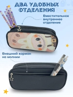 Пенал школьный с наполнением лабубу