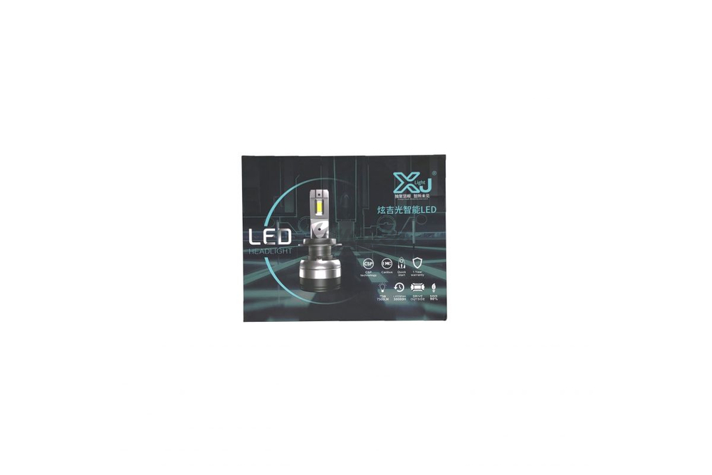 Светодиодные автомобильные LED лампы XJ Light Alpina H1 6500K 12V