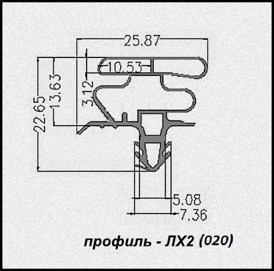 Уплотнитель для Шкаф холодильный Liebherr FRFVG 6501 Index 20A/001 размер 1680*690 мм по пазу (020)