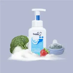 Пенка для очистки фруктов, овощей и бутылочек Hoppi, 500 мл.