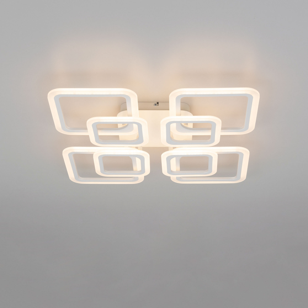 Citilux Марсель CL232180R LED Люстра с пультом Белая