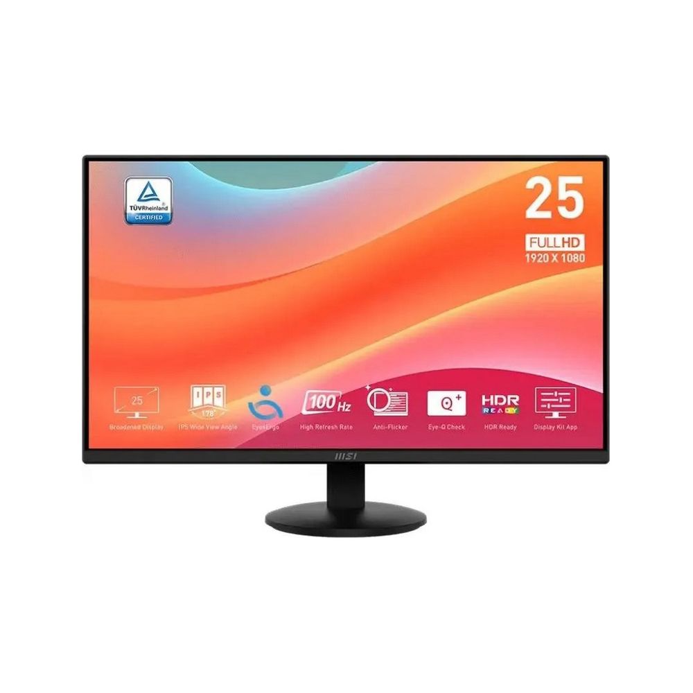 24.5" MSI PRO MP252L 100 Гц Full HD