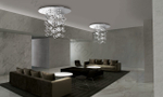Ceiling design lamp Ether by Leucos D60