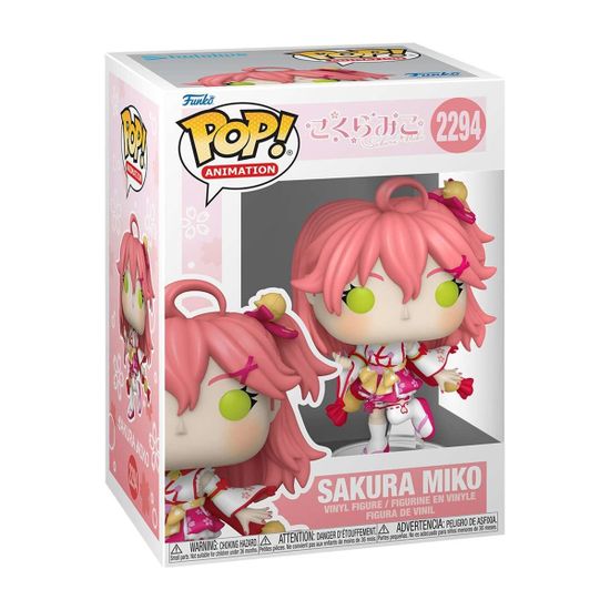 Фигурка Funko POP! Animation Hololive Sakura Miko (2294) 91854 — упаковка