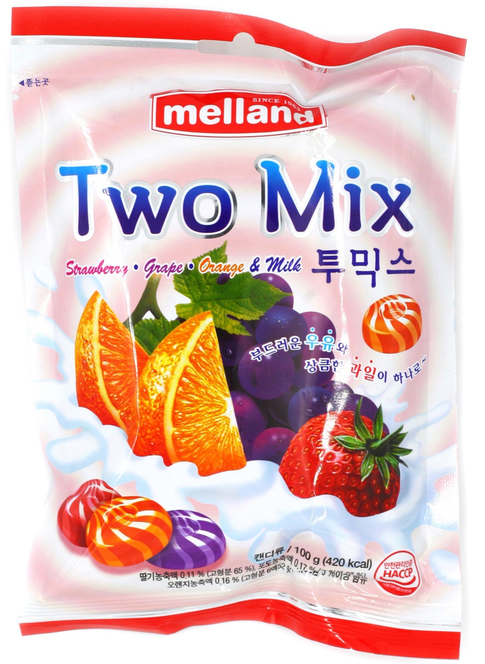 Карамель леденцовая Melland Two Mix 100 г