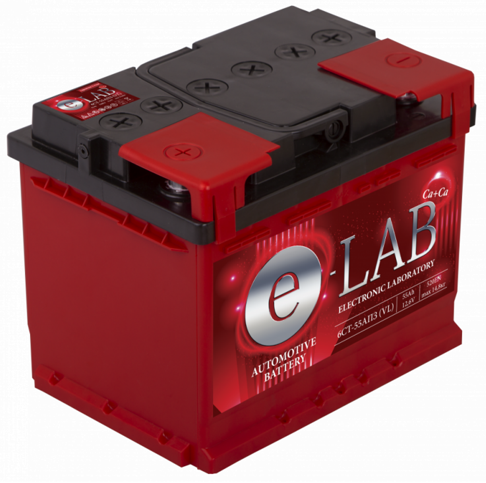 E-LAB 6СТ- 55 аккумулятор E-LAB 6СТ- 55 аккумулятор