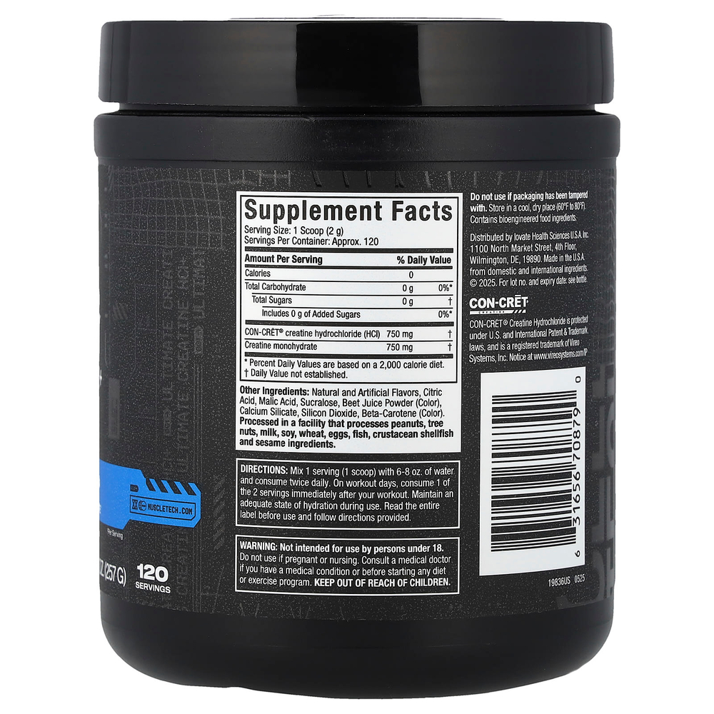 MuscleTech, Cell Tech™ Creactor®, со вкусом фруктового пунша, 274 г (9,65 унции)