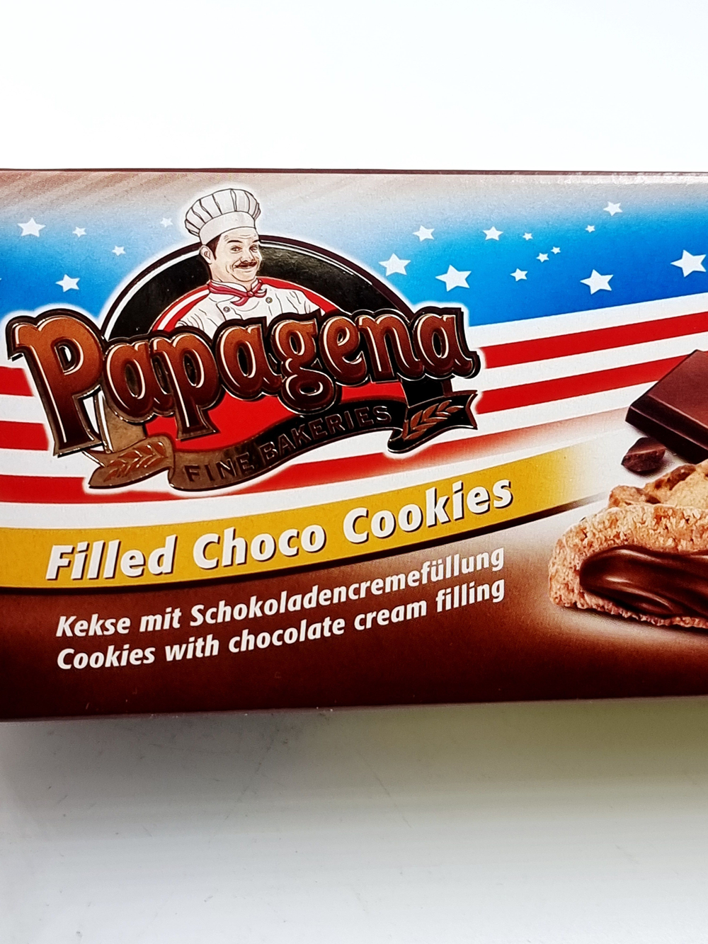 Печенье Papagena Choco Chip американское печенье с шоколадной крошкой 130 г (Австрия)