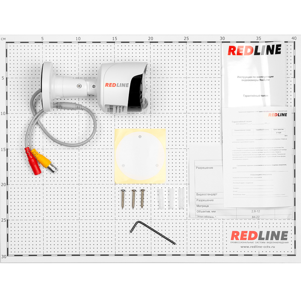 RL-AHD4K-MB-S (3.0mm) AHD видеокамера 8 Мп RedLine