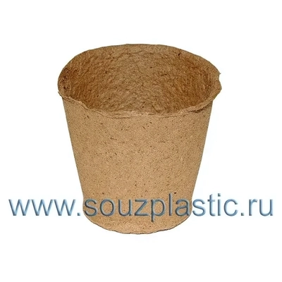 Торфяной горшочек 60*60 круглый (комплект 400 шт)