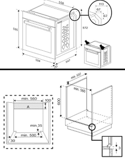 Электрический духовой шкаф Indesit IBFTE 4944 JH BL