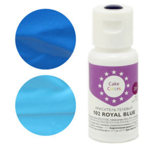 Краситель гелевый Cake Colors 102 ROYAL BLUE, 20г