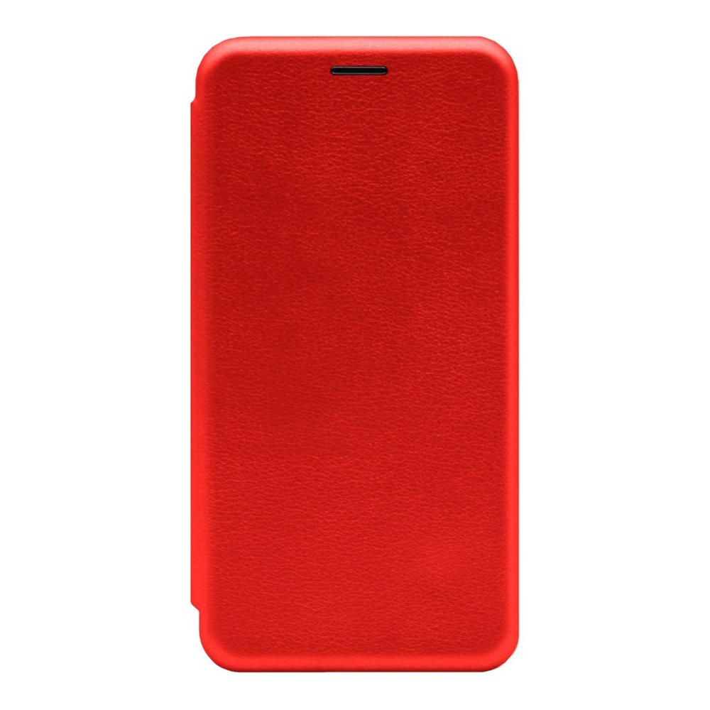 Чехол-книжка Xiaomi redmi 13C Fashion Case кожаная боковая красная