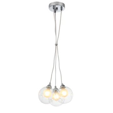 Подвесной светильник 3*G9 SL431.113.03 черный/хром/белый Dualita ST Luce