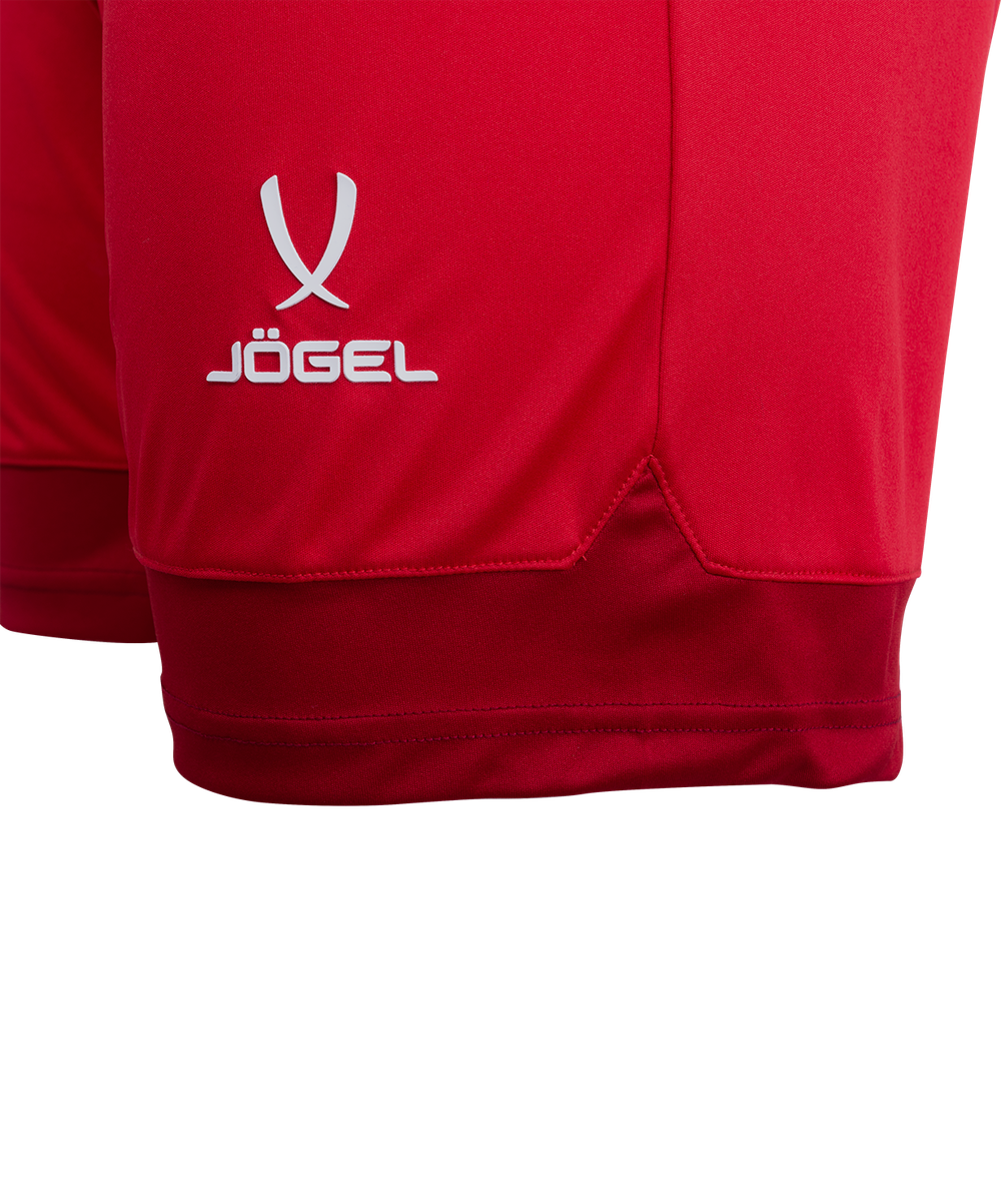 Шорты игровые DIVISION PerFormDRY Union Shorts, красный/ темно-красный/белый, детский
