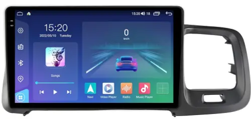 Магнитола для Volvo S60/V60 2010-2018 - Parafar PF186LUX2U2K на Android 13, Быстрая, QLED+2K, CarPlay, 4G SIM-слот