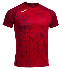 Мужская теннисная футболка Joma Elite IX Short Sleeve T-Shirt M - red