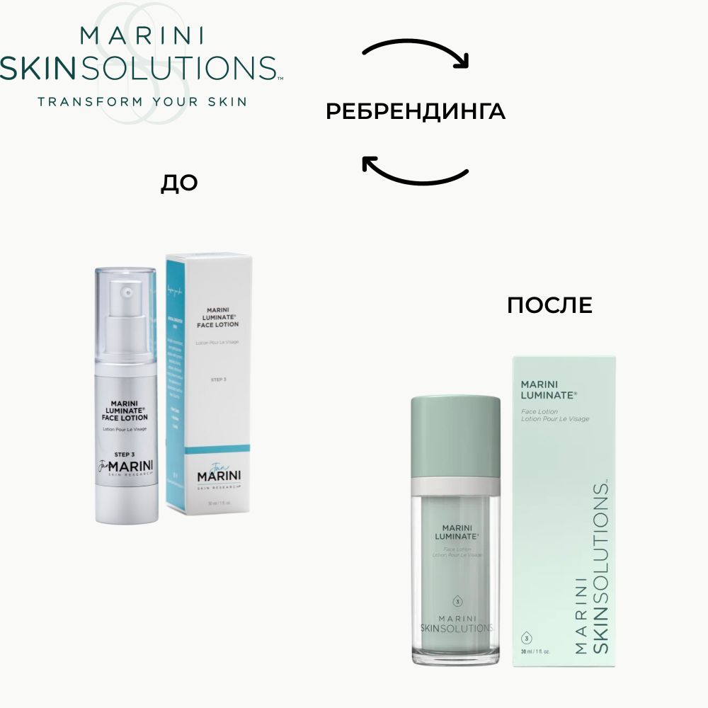 Marini SkinSolutions Luminate® Face Lotion Крем-акселератор для борьбы с пигментацией, 30 мл