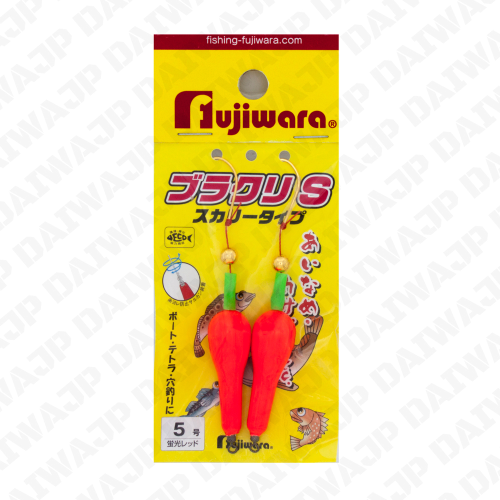 Барракури FUJIWARA SCARRY TYPE FLUORESCENT RED