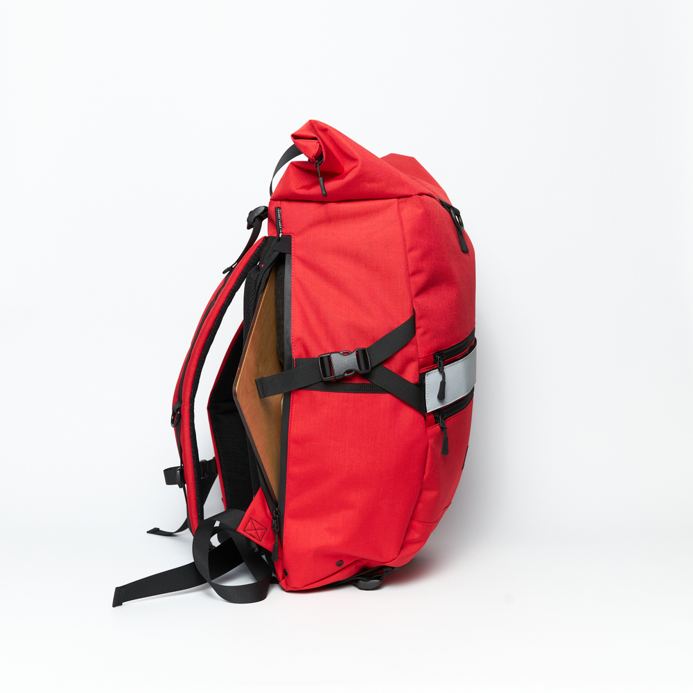 Рюкзак Technic Rolltop L красный