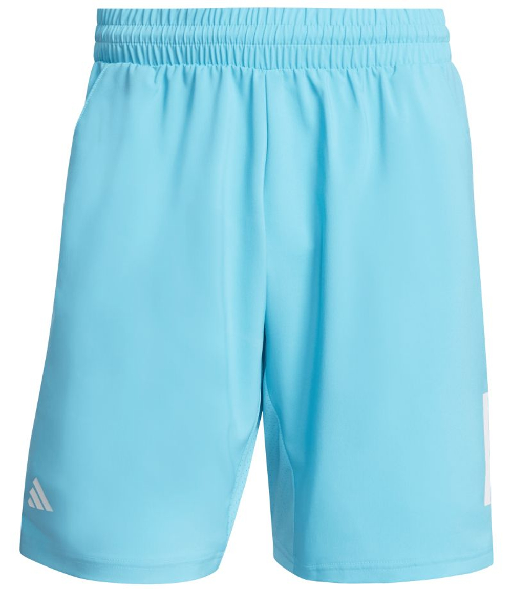 Теннисные шорты Adidas Club 3-Stripes 7" - cyan