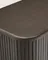 Шкафчик для ванной Mailen из ясеневого шпона в темной отделке, 90 x 45
