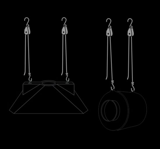 Подвесы LIGHTHANGERS (до 5 кг)