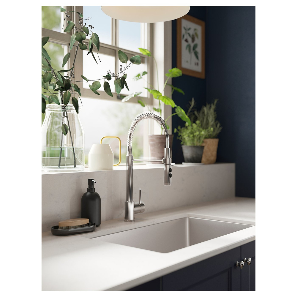 IKEA GANSJÖN  (ИКЕА ГАНШЁН)  -  Комплект для ванной, 3 шт. - чёрный